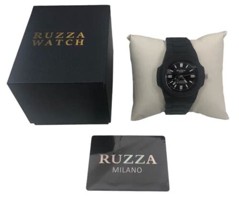 Wristwatch Ruzza Watch Black Limited Edition + Box 